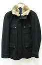 ジュンメン JUN MEN フィールド ジャケット ウール ラビット ファー L1 グレー メンズ 【中古】【ベクトル 古着】 170720 ブランド古着ベクトルプレミアム店