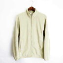 ユニクロ UNIQLO フリースジャケット フルジップ ベージュ L ※Y-17030605 メンズ 【中古】【ベクトル 古着】 170306 ブランド古着ベクトルプレミアム店