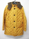 スモックショップ THE SMOCK SHOP キルティング コート 中綿 黄色 S FMS 0213 レディース 【中古】【ベクトル 古着】 170213 ブランド古着ベクトルプレミアム店