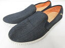 未使用品 リビエラ RIVIERAS DARK BLUE JEANS スリッポン スニーカー デニム インディゴ 濃紺 38 24.5 0706 EMD1 レディース 【中古】【ベクトル 古着】 170706 ブランド古着ベクトルプレミアム店