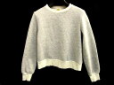 レイビームス Ray Beams トレーナー スウェット 長袖 裏起毛 グレー レディース 【中古】【ベクトル 古着】 161116 ブランド古着ベクトルプレミアム店