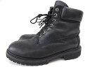 ホーキンス Hawkins HL43001 ワーク ブーツ レザー 27cm 黒 ブラック T メンズ 【中古】【ベクトル 古着】 170417 ブランド古着ベクトルプレミアム店