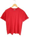 ヘインズ Hanes Tシャツ 半袖 丸首 無地 M 赤 レッド メンズ 【中古】【ベクトル 古着】 170713 ブランド古着ベクトルプレミアム店