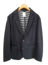 バックナンバー BACK NUMBER テーラード ジャケット ブレザー M ネイビー 濃紺 メンズ 【中古】【ベクトル 古着】 170930 ブランド古着ベクトルプレミアム店
