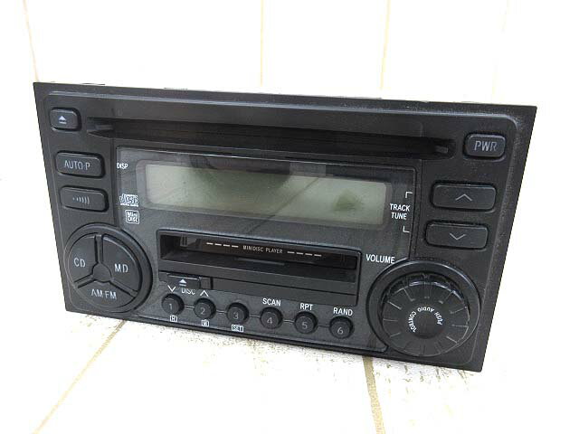 ダイハツ DAIHATSU 86180−97214 純正 CD/MDデッキ カーオーディオ…...:auc-vector:12681337