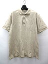 ユニクロ UNIQLO 大きいサイズ ポロシャツ 鹿の子 半袖 ベージュ XXL ※ZZ3505 170207 メンズ 【中古】【ベクトル 古着】 170207 ブランド古着ベクトルプレミアム店
