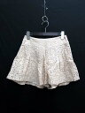 ミニマム MINIMUM ショートパンツ タック 総レース ピンク 1 ※OO5736 170401 レディース 【中古】【ベクトル 古着】 170401 ブランド古着ベクトルプレミアム店