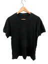 ルシアンペラフィネ LUCIEN PELLAT-FINET Tシャツ クルーネック スカル 半袖 XL 黒 /YM833 メンズ 【中古】【ベクトル 古着】 170420 ブランド古着ベクトルプレミアム店