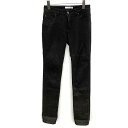 【中古】ジバンシィ GIVENCHY パンツ デニム ジーンズ 36 黒 ブラック /YM レディース 【ベクトル 古着】 190801 ベクトルプレミアム店