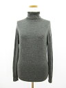 ユニクロ UNIQLO セーター ニット タートルネック ウール 長袖 L グレー レディース 【中古】【ベクトル 古着】 170609 ブランド古着ベクトルプレミアム店