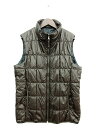 ユニクロ UNIQLO ジャケット ベスト 中わた スタンドカラー M 茶 ブラウン メンズ 【中古】【ベクトル 古着】 170612 ブランド古着ベクトルプレミアム店