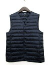 ユニクロ UNIQLO ベスト ウルトラライトダウン S 紺 ネイビー メンズ 【中古】【ベクトル 古着】 170616 ブランド古着ベクトルプレミアム店