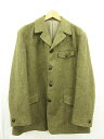 todhouse reynard ジャケット テーラード 4つボタン くるみ ツィード カーキ メンズ 【中古】【ベクトル 古着】 170125 ブランド古着ベクトルプレミアム店