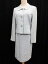 クレージュ courreges スーツ セットアップ ジャケット ショート丈 スカート タイト ミニ ライトブルー 水色 11 レディース 【中古】【ベクトル 古着】 180422 ブランド古着ベクトルプレミアム店