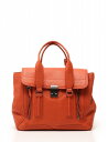 3.1 フィリップリム 3.1 phillip lim ハンドバッグ ショルダーバッグ ミディアム サッチェル オレンジ レザー AF14 0179SKC Pashli パシュリ 保存袋付き レディース 【中古】【ベクトル 古着】 ブランド古着ベクトルプレミアム店