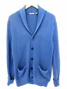 ユニクロ UNIQLO カーディガン ニット 長袖 青 ブルー L メンズ 【中古】【ベクトル 古着】 170725 ブランド古着ベクトルプレミアム店