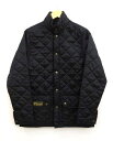 ベルスタッフ Belstaff キルティングジャケット スタンドカラー 黒 ブラック 40 0330 IBS メンズ 【中古】【ベクトル 古着】 170330 ブランド古着ベクトルプレミアム店