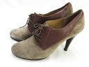 ナインウエスト NINE WEST ブーティ ローファー ヒール 茶 9 M レディース 【中古】【ベクトル 古着】 170210 ブランド古着ベクトルプレミアム店