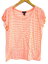 ギャップ GAP Tシャツ カットソー 半袖 ボーダー柄 オレンジ系 M レディース 【中古】【ベクトル 古着】 181112 ブランド古着ベクトルプレミアム店