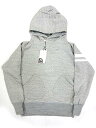未使用品 桃太郎ジーンズ MOMOTARO JEANS パーカー スウェット ハイネック 長袖 出陣ライン XS グレー ST141/縦25 レディース 【ベクトル 古着】【中古】 160106