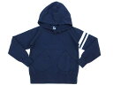 桃太郎ジーンズ MOMOTARO JEANS パーカー スウェット ハイネック 長袖 出陣ライン S ネイビー ST141 レディース 【ベクトル 古着】【中古】 160108