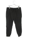 レイジブルー RAGEBLUE パンツ クロップド ジョガー チェック M グレー /tk メンズ 【中古】【ベクトル 古着】 180312 ブランド古着ベクトルプレミアム店