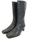 ベネビス BENEBIS ロング ブーツ スクエアトゥ 靴 21.5 ブラック 黒 VV レディース 【中古】【ベクトル 古着】 181007 ベクトル店