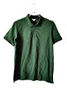 ユニクロ UNIQLO ポロシャツ カットソー 無地 シンプル 半袖 XL 緑 グリーン メンズ 【中古】【ベクトル 古着】 170222 ブランド古着ベクトルプレミアム店