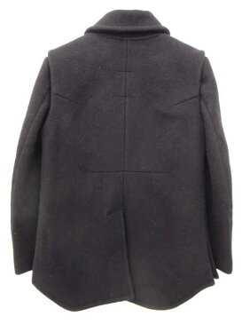アンダーカバー UNDERCOVER エクスチェンジコート ピーコート スモールパーツ 無地 ウール 紺 ネイビー 0220 メンズ 【中古】【ベクトル 古着】 180220 ブランド古着ベクトルプレミアム店