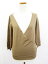 プロポーション ボディドレッシング PROPORTION BODY DRESSING カットソー ニット 七分袖 カシュクール ウール 4 茶 ブラウン レディース 【中古】【ベクトル 古着】 170322 ブランド古着ベクトルプレミアム店