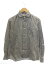 ユナイテッドアローズ UNITED ARROWS シャツ 長袖 ブロックチェック S グレー /KK メンズ 【中古】【ベクトル 古着】 180510 ブランド古着ベクトルプレミアム店