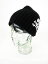 ニューヨークハット NEW YORK HAT 帽子 キャップ ニット ワッチ スカル プリント アメリカ製 黒 ブラック /ms メンズ 【中古】【ベクトル 古着】 180817 ブランド古着ベクトルプレミアム店
