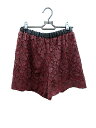【中古】トータリテ Totalite パンツ ショート 総柄 ボルドー /AKK39 レディース 【ベクトル 古着】 181228 ブランド古着ベクトルプレミアム店