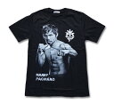 マニーパッキャオ Tシャツ 黒 S/M/L/XLサイズ 6階級制覇 ボクシング ブラック パックマン フィリピン