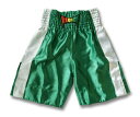 ボクシング 子供用 ボクシング トランクス シンプル 緑 ジュニア用 キックボクシング ムエタイ 格闘技