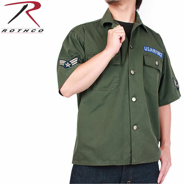 【WIP】ROTHCO ロスコ VINTAGE ARMY AIR CORP BDUシャツ　ミリタリーシャツ