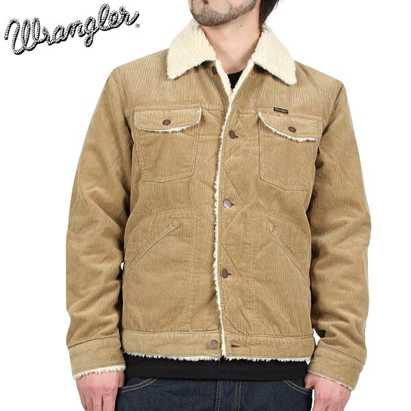 【送料無料】【WIP】Wrangler ラングラー124MJL BOA ジャケットBEIGE 【W9582-116】ヴィンテージの名作【24MJ】をベースにつくり込まれた逸品コーデュロイとボアのコンビネーションでアレンジ