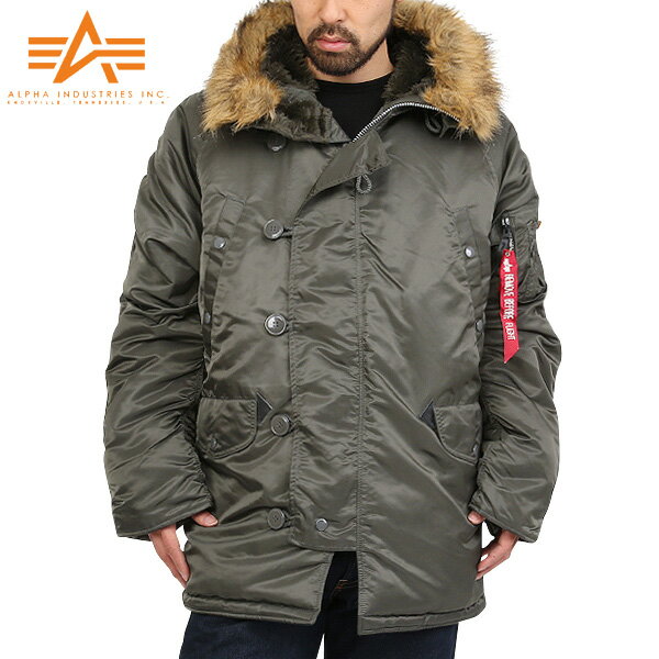 【楽天市場】 【予約販売】 [N-3B] ALPHA INDUSTRIES アルファインダストリーズ N-3B フライトジャケット NYLON