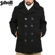 【クーポン利用で10％OFF】【送料無料】【WIP】Schott ショット 740 32oz ウールピーコート ネイビー Schottの本当の意味で定番のピーコート重量感ある肉厚な32オンス使用