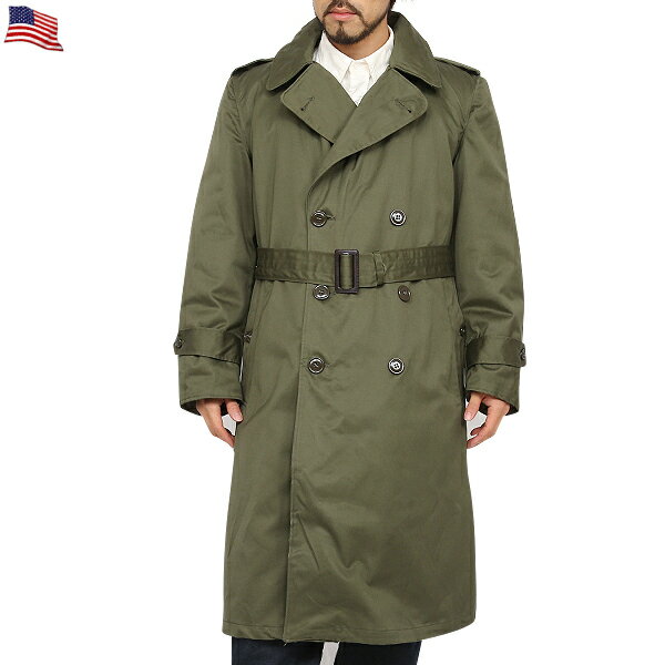 【送料無料】【WIP】実物 米陸軍 U.S.ARMY M-51トレンチコート ライナー付き 米陸軍1950年代のコットン素材のオーバー・コートコンディションも非常によく滅多に出てこない極上のヴィンテージアイテム