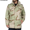実物 新品 米軍 G.I. M-65ジャケット 3C デザートカモ 旅行 レジャー 帰省 【クーポン対象外】