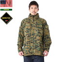 実物 新品 米海兵隊 USMC ECWCSゴアテックスパーカー WOODLAND MARPAT ウッドランド マーパット ミリタリー アウター トップス ミリタリージャケット マウンテンパーカ GORE-TEX 迷彩 カモフラ アメリカ軍 メンズ ミリタリー アウトドア WIP-1 送料無料