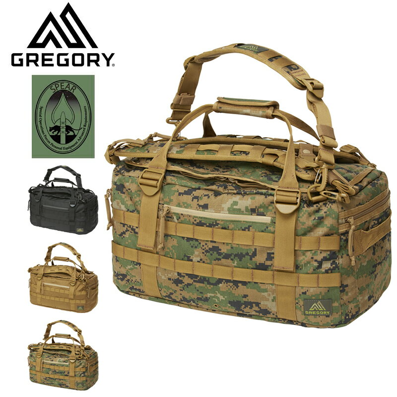 GREGORY グレゴリー SPEAR スピア DEFENCE DUFFEL ディフェンス ダッフル 旅行 レジャー 帰省 【クーポン対象外】