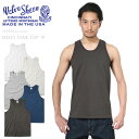 店内20%OFF◆Velva Sheen ベルバシーン ミリタリーシャツ MEN'S メンズ インナー 半袖 ミリタリー 161830 トレーニング タンクトップ ノースリーブ マッスルタンクトップ WIP ブランド MADE IN USA キャッシュレス 5%還元【バレンタイン プレゼント ギフト】