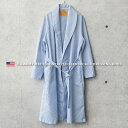 ミリタリーコート メンズ / 実物 新品 デッドストック 米軍 U.S.ARMY MEDICAL ストライプ シアサッカー ローブ コート【クーポン対象外】 / アウター ワークコート ショップコート ショールカラー ガウン ルームウェア 部屋着 ゆったり 軍放出品 軍モノ