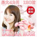 ショッピング 桜ローズ 最大4ヵ月分 BIGサイズ 120粒 生カプセル〓メール便送料無料〓桜と薔薇〓匂いと美容をコンセプト!新フレグランスサプリ〓美容+ローズサプリメント〓ブルガリア産ローズ使用!薔薇とサクラの相性は?【幸せクーポン発行中】メール便発送商品 配達日時指定不可