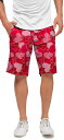 【激レア】LOUDMOUTH ラウドマウスゴルフ Sweethearts ショートパンツ ジョン・デーリー着用 US直輸入!