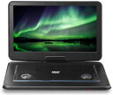 TEES 15.6インチ ポータブル DVD プレーヤー PDVD-157 CPRM対応 高画質 大画面 リアモニター ヘッドレスト AC DC バッテリー 3電源対応 DVD-R DVD-RW DVD CD SD USB JPEG WMA MP3 国内メーカー保証1年