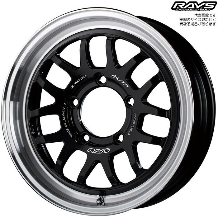 ジオランダー A/T G015 P 235/70R16 104T A-LAP-07X ブラック 16X5.5J+0 5H 139.7 [ジムニー JB64W JB23W 用] 1本