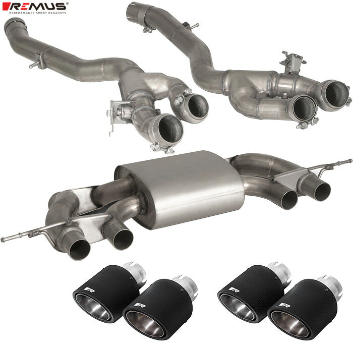 レムス マフラー [BMW G82 M4 Competition 52AZ30] REMUS マフラー 正規品 0046 70CSR テールセット